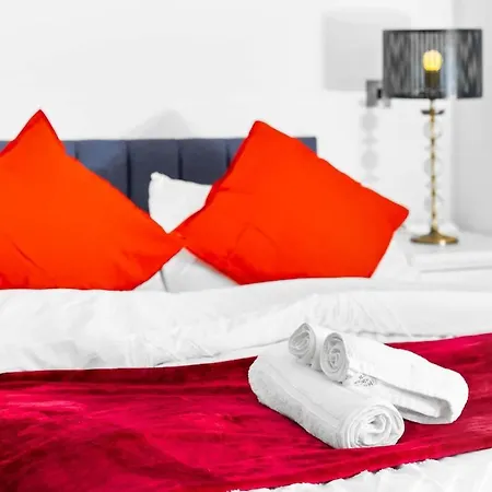 Apartment 2bedroom 2bath 4bed Flat For 6guest With Parking